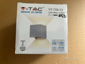 4X Lampade da parete led V-tac