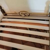 Letto ferro battuto una piazza e mezzo