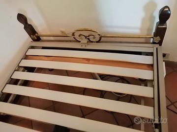 Letto ferro battuto una piazza e mezzo