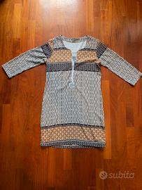 Abito tunica stampa 44