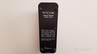 Pedale Vox V845 Wah Wah wha wha
