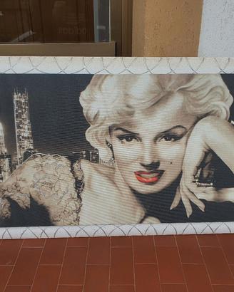 MARILYN MONROE - Andy Warhol - Quadro Canvas Su Telaio In Legno misura 100x100 cm | Leroy Merlin