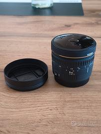 Sigma 8mm fisheye Canon
