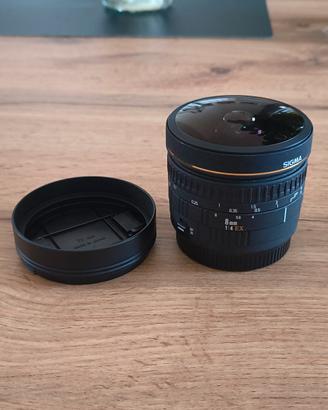 Sigma 8mm fisheye Canon