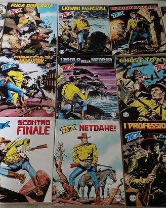 23 fumetti in perfetto stato TEX ecc