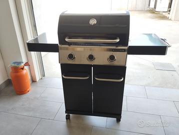 Barbecue a gas nuovo Naterial Kenton 3 bruciatori