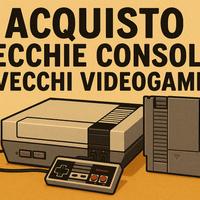 Ritiro console e videogiochi vecchi