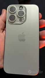 IPHONE 15 PRO 256 gb  natural titanium