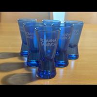 Bicchieri shot blue