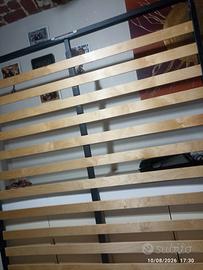 rete a doghe matrimoniale per letto contenitore