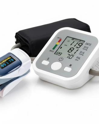Misuratore pressione LCD + saturimetro 