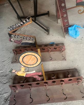 Porta bottiglie vino da parete