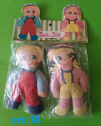 Bambole Jack & Jill Vintage made in Hong Kong