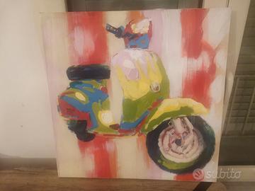 Quadro da casa soggetto vespa special