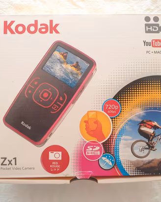 Kodak Zx1 Pocket Video Camera HD YouTube Camcorder
