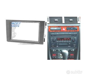 CORNICE NERA RADIO 2-DIN PER AUDI A6 E ALLROAD