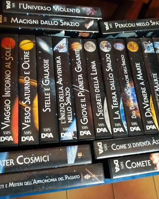cassette vhs l'universo 