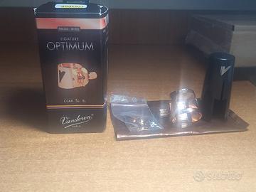 Legatura optimum in oro rosa per clarinetto in sib