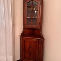 Vetrina angolare legno