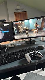 2 monitor Samsung 24' + Dock station