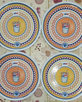 Set 4 piatti pizza Estathè &Sorbillo 2025