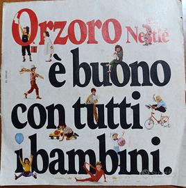 45 giri vinile Orzoro Nestlè