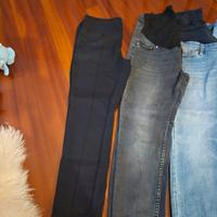 Jeans leggins e pantaloni premaman
