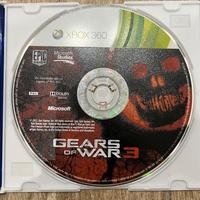 GIOCO XBOX 360 GEARS OF WAR 3 SOLO CD