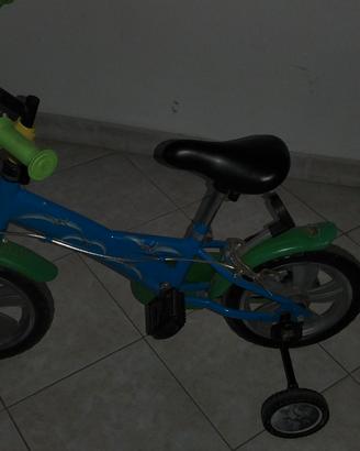bicicletta bimbo con rotelle