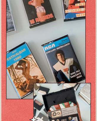 Lotto Musicassette Nastri Vintage 70/80 originali