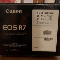 CANON R7 - NUOVA + obiettivo 50mm 1.8 Canon