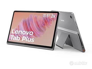 Lenovo tab plus come nuovo con scontrino garanzia
