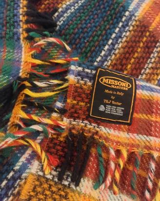 Coperta pura lana Missoni Masters , plaid