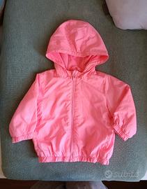 Giubbotto rosa privamerile bimba 3-6 mesi 