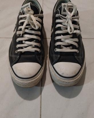 CONVERSE ALL STAR PELLE NERA