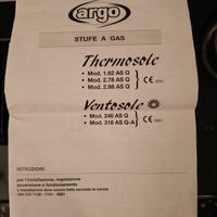 stufa a metano termoventilante 