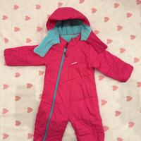 Tuta da sci bambina 2/3 anni
