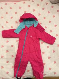 Tuta da sci bambina 2/3 anni