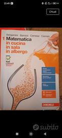 libro di matematica alberghiero 1