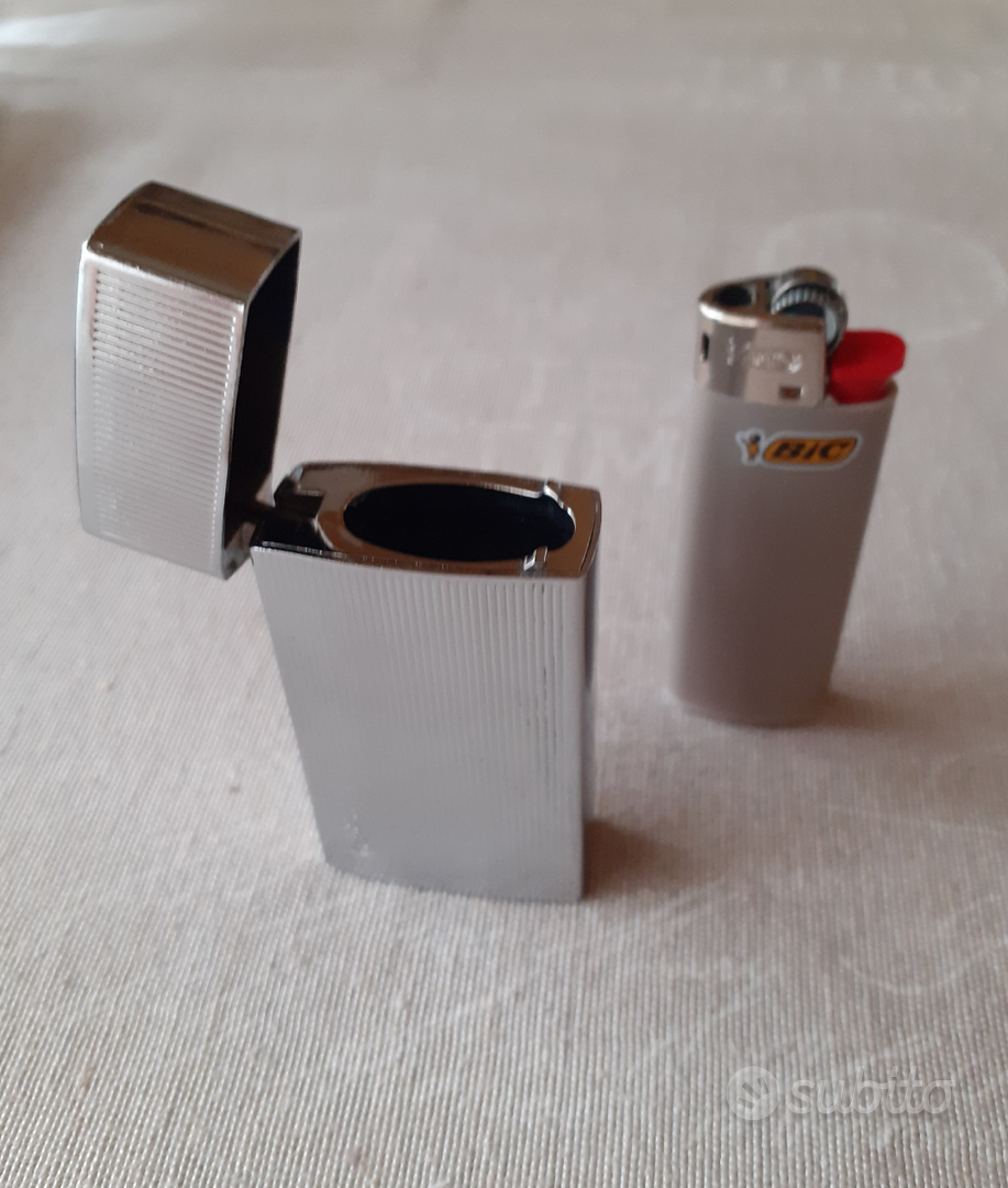 Porta Accendino Bic Argento