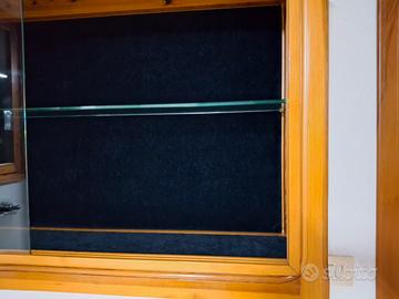 Vetrinetta legno e vetro