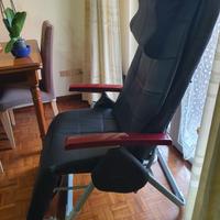 Poltrona massaggi in pelle 