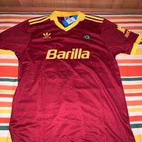 Maglia calcio as roma calcio retró Giannini 10
