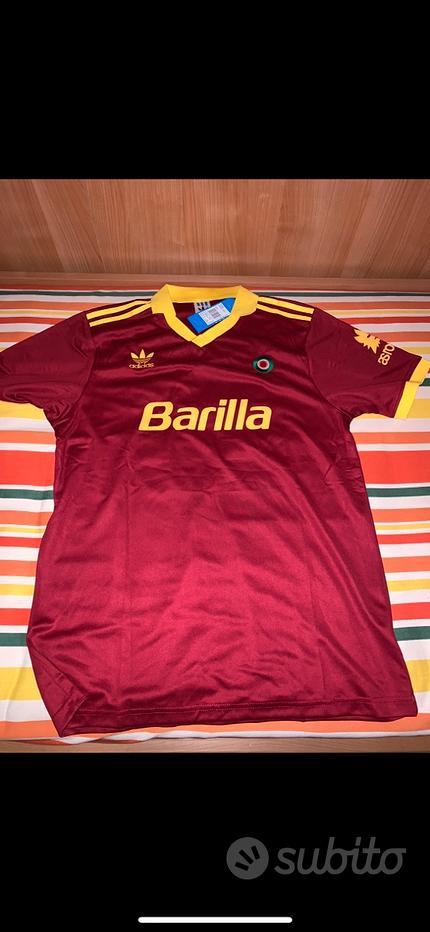 MAGLIA NR AS ROMA 1990-91 VINTAGE BARILLA ORIGINALE :: PUNTO ROMA AE