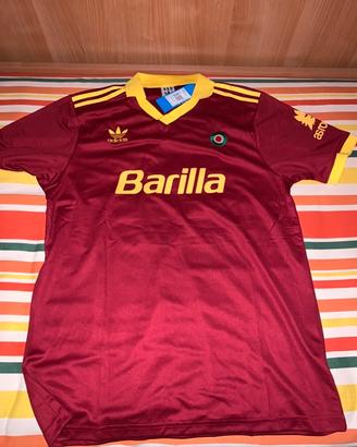 Maglia calcio as roma calcio retró Giannini 10