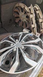 gomme da neve usate con cerchi in ferro da 16