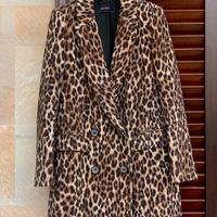 Zara Blazer Giacca Doppiopetto cappotto maculato