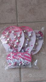 Hello Kitty collane-braccialetti e anelli