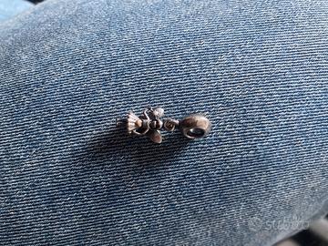 Ciondolo Pandora fatina con cuore dorato