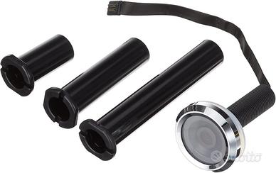 E0378 60 Spioncino Digitale, Bianco, 4"